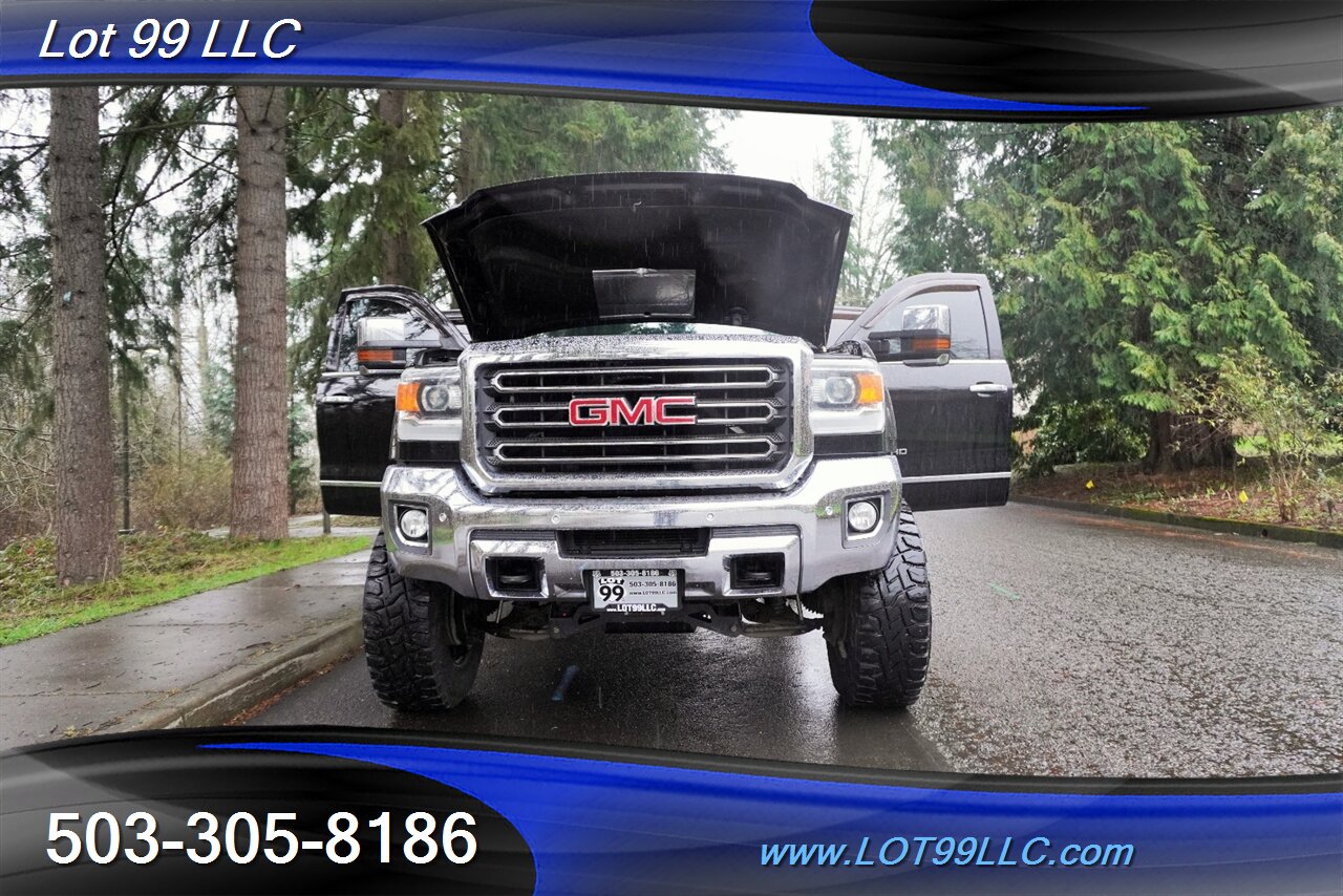 2018 GMC Sierra 3500HD SLT 4X4 92K 6.6L Duramax Diesel Heated AC Leather  GPS Moon Roof LIFTED 20S 37 OFF ROAD TIRES - Photo 30 - Milwaukie, OR 97267