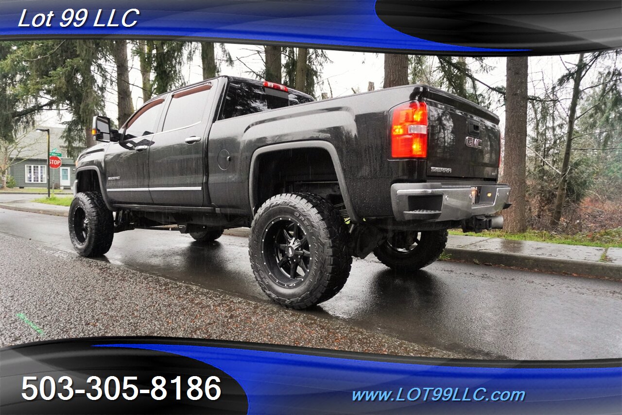 2018 GMC Sierra 3500HD SLT 4X4 92K 6.6L Duramax Diesel Heated AC Leather  GPS Moon Roof LIFTED 20S 37 OFF ROAD TIRES - Photo 11 - Milwaukie, OR 97267
