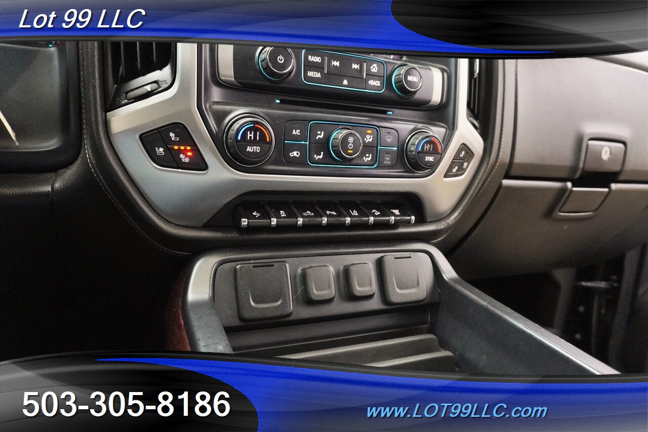 2018 GMC Sierra 3500HD SLT 4X4 92K 6.6L Duramax Diesel Heated AC Leather  GPS Moon Roof LIFTED 20S 37 OFF ROAD TIRES - Photo 25 - Milwaukie, OR 97267