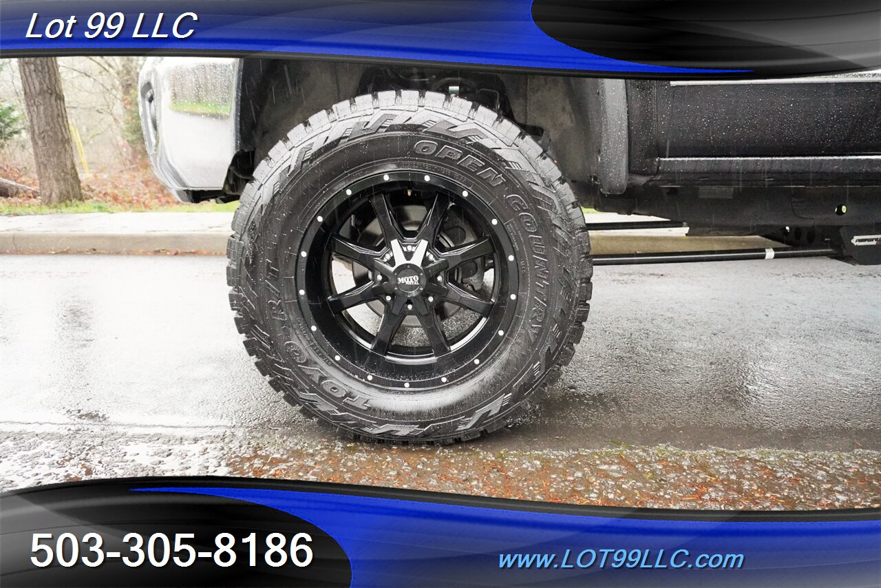 2018 GMC Sierra 3500HD SLT 4X4 92K 6.6L Duramax Diesel Heated AC Leather  GPS Moon Roof LIFTED 20S 37 OFF ROAD TIRES - Photo 4 - Milwaukie, OR 97267