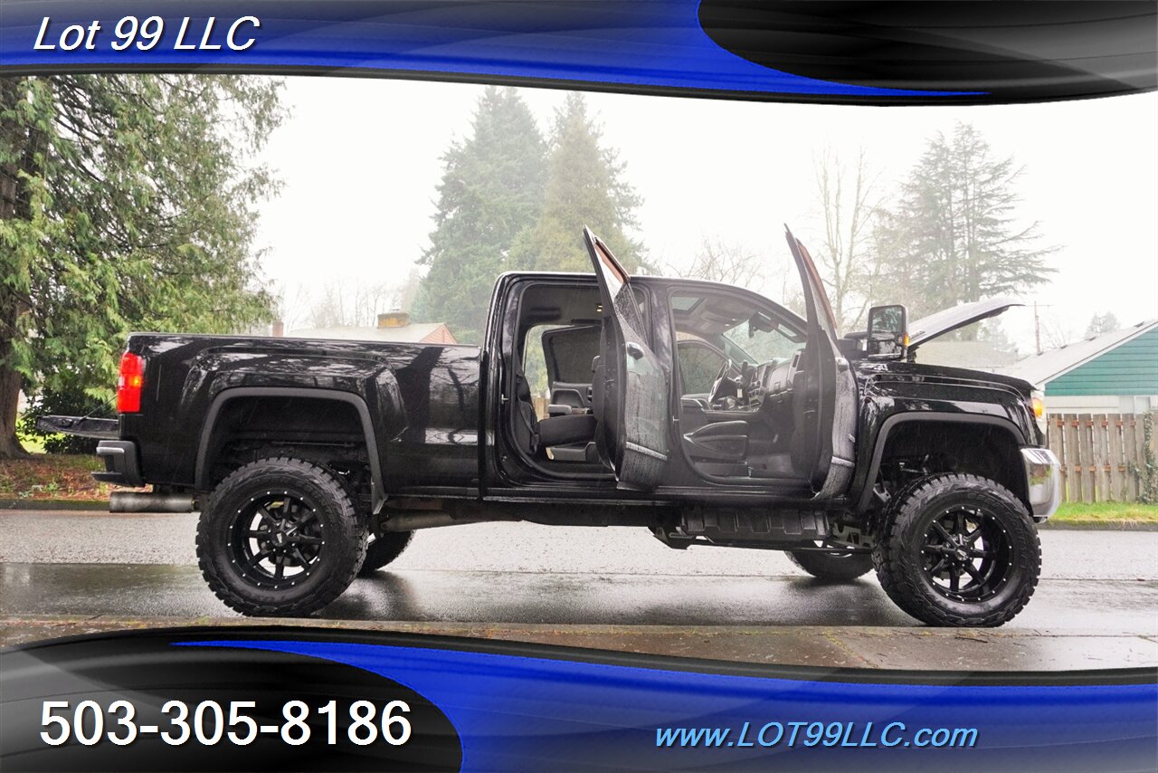 2018 GMC Sierra 3500HD SLT 4X4 92K 6.6L Duramax Diesel Heated AC Leather  GPS Moon Roof LIFTED 20S 37 OFF ROAD TIRES - Photo 28 - Milwaukie, OR 97267