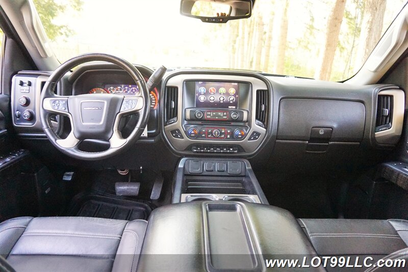 2015 GMC Sierra 3500 Denali 4X4 Dually 122K 6.6L Duramax Leather Moon  GPS LIFTED NEW TIRES CHROME WHEELS