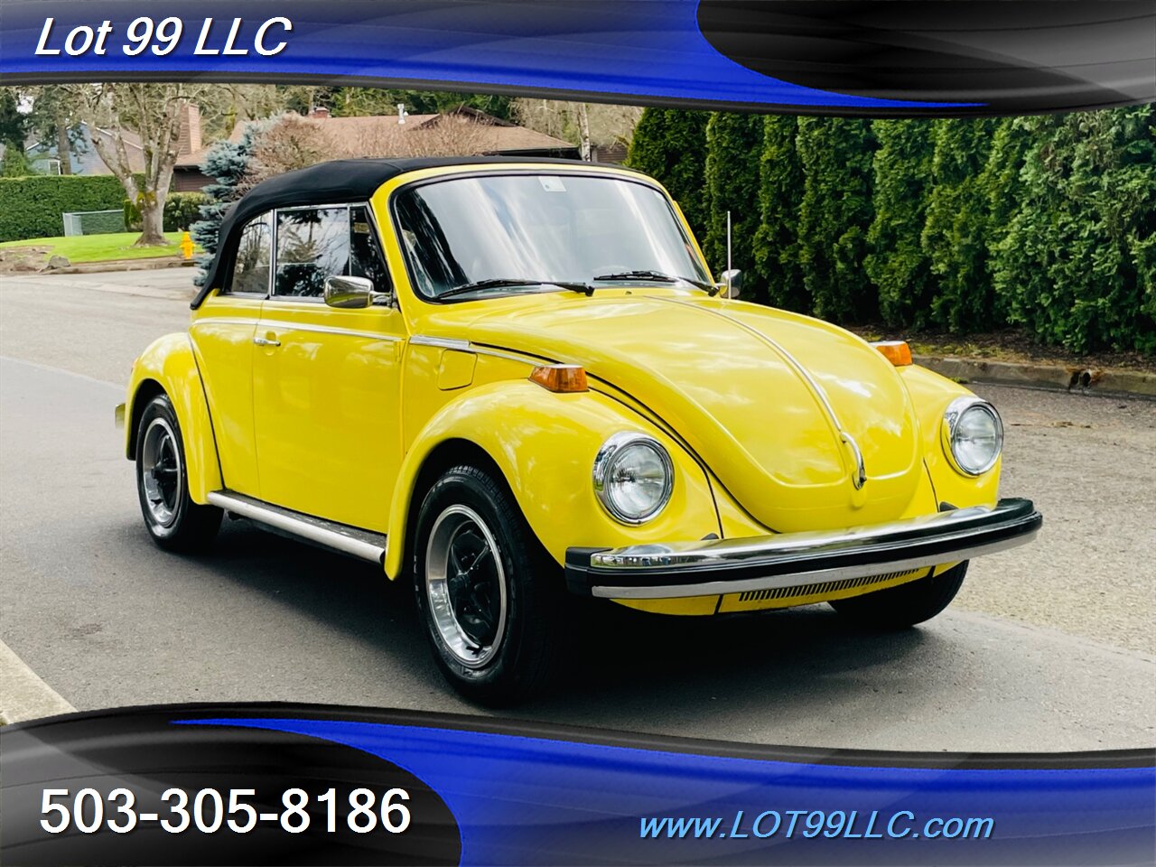 1979 Volkswagen Beetle-Classic Bug Convertible 4 Speed Manual REBUILT MOTOR   - Photo 4 - Milwaukie, OR 97267