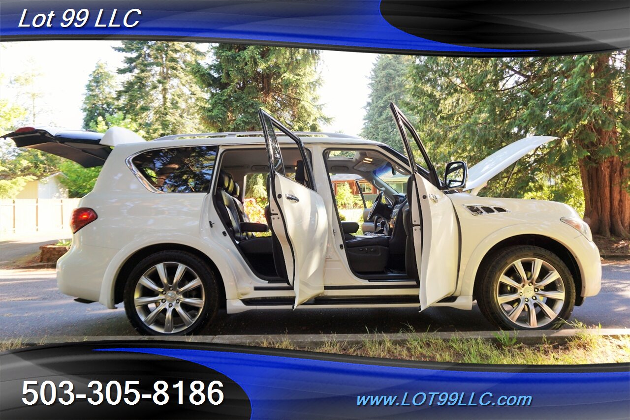 2011 INFINITI QX56 V8 Auto Heated Leather GPS Moon Roof 2 OWNERS   - Photo 32 - Milwaukie, OR 97267