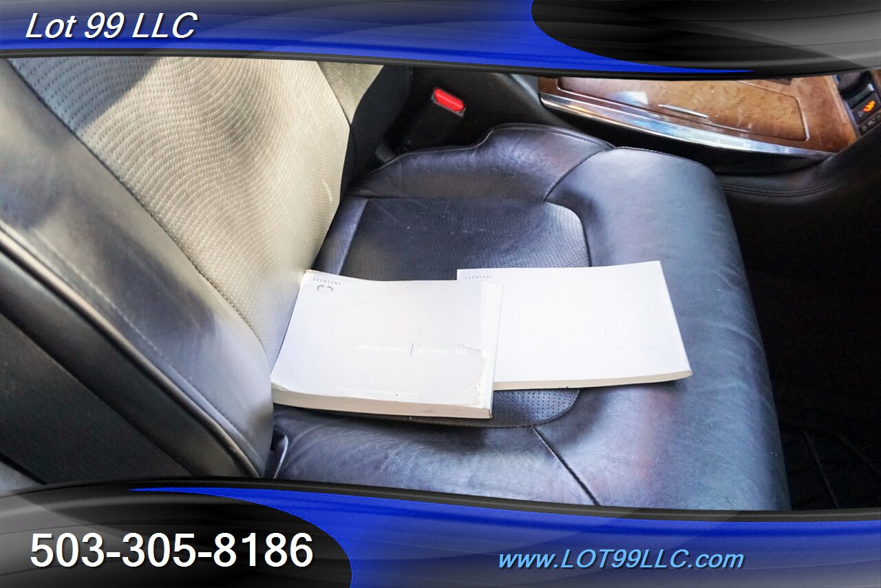 2011 INFINITI QX56 V8 Auto Heated Leather GPS Moon Roof 2 OWNERS   - Photo 40 - Milwaukie, OR 97267
