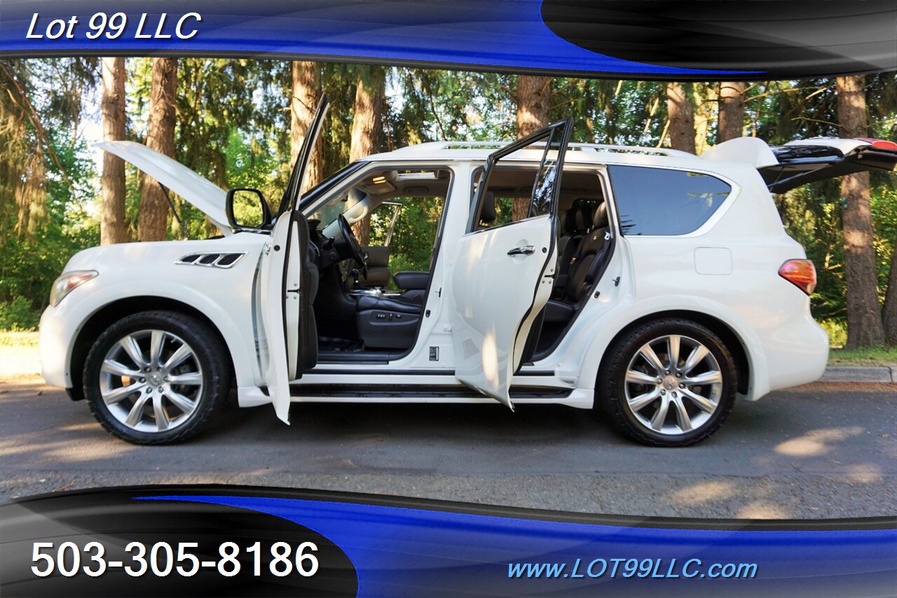 2011 INFINITI QX56 V8 Auto Heated Leather GPS Moon Roof 2 OWNERS   - Photo 30 - Milwaukie, OR 97267