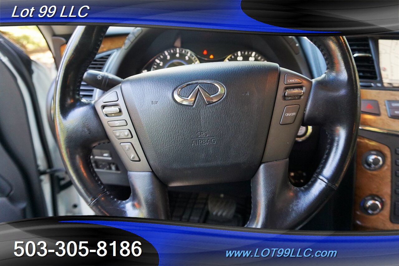2011 INFINITI QX56 V8 Auto Heated Leather GPS Moon Roof 2 OWNERS   - Photo 27 - Milwaukie, OR 97267