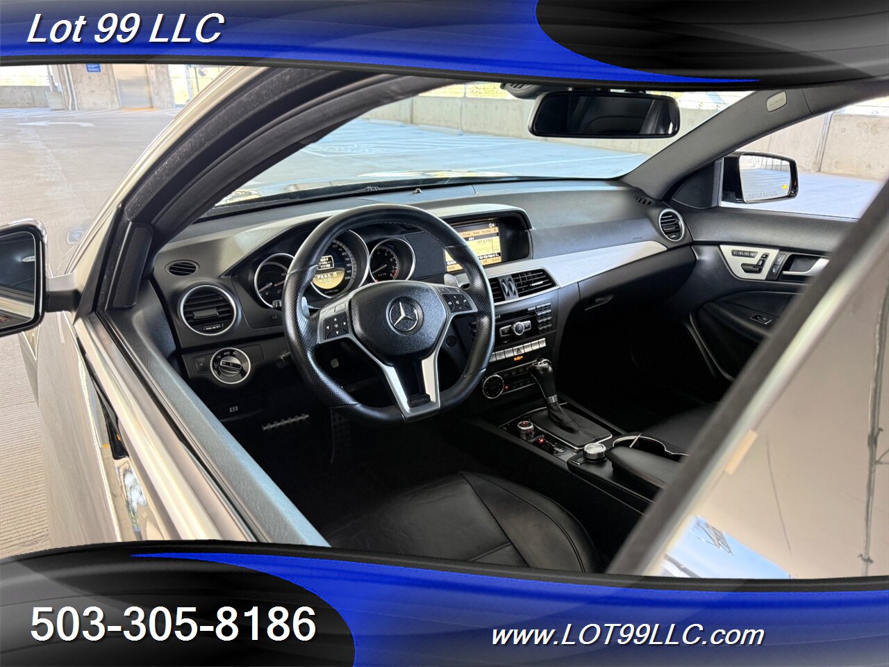 2012 Mercedes-Benz C63 AMG Coupe 111k *6.2L V8 451HP *  Panorama Roof Clean Title Service History - Photo 35 - Milwaukie, OR 97267