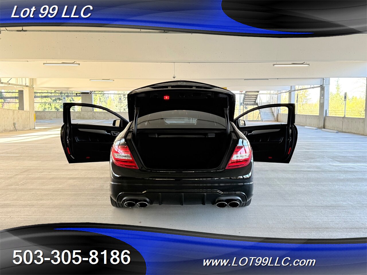 2012 Mercedes-Benz C63 AMG Coupe 111k *6.2L V8 451HP *  Panorama Roof Clean Title Service History - Photo 31 - Milwaukie, OR 97267