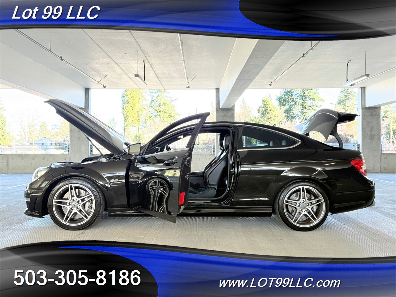2012 Mercedes-Benz C63 AMG Coupe 111k *6.2L V8 451HP *  Panorama Roof Clean Title Service History - Photo 20 - Milwaukie, OR 97267