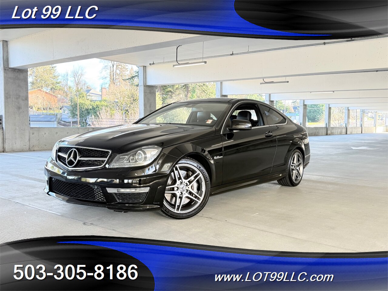 2012 Mercedes-Benz C63 AMG Coupe 111k *6.2L V8 451HP *  Panorama Roof Clean Title Service History - Photo 4 - Milwaukie, OR 97267