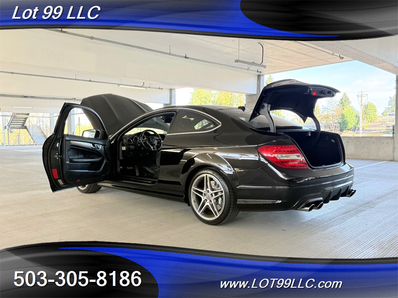 2012 Mercedes-Benz C63 AMG Coupe 111k *6.2L V8 451HP *  Panorama Roof Clean Title Service History - Photo 33 - Milwaukie, OR 97267