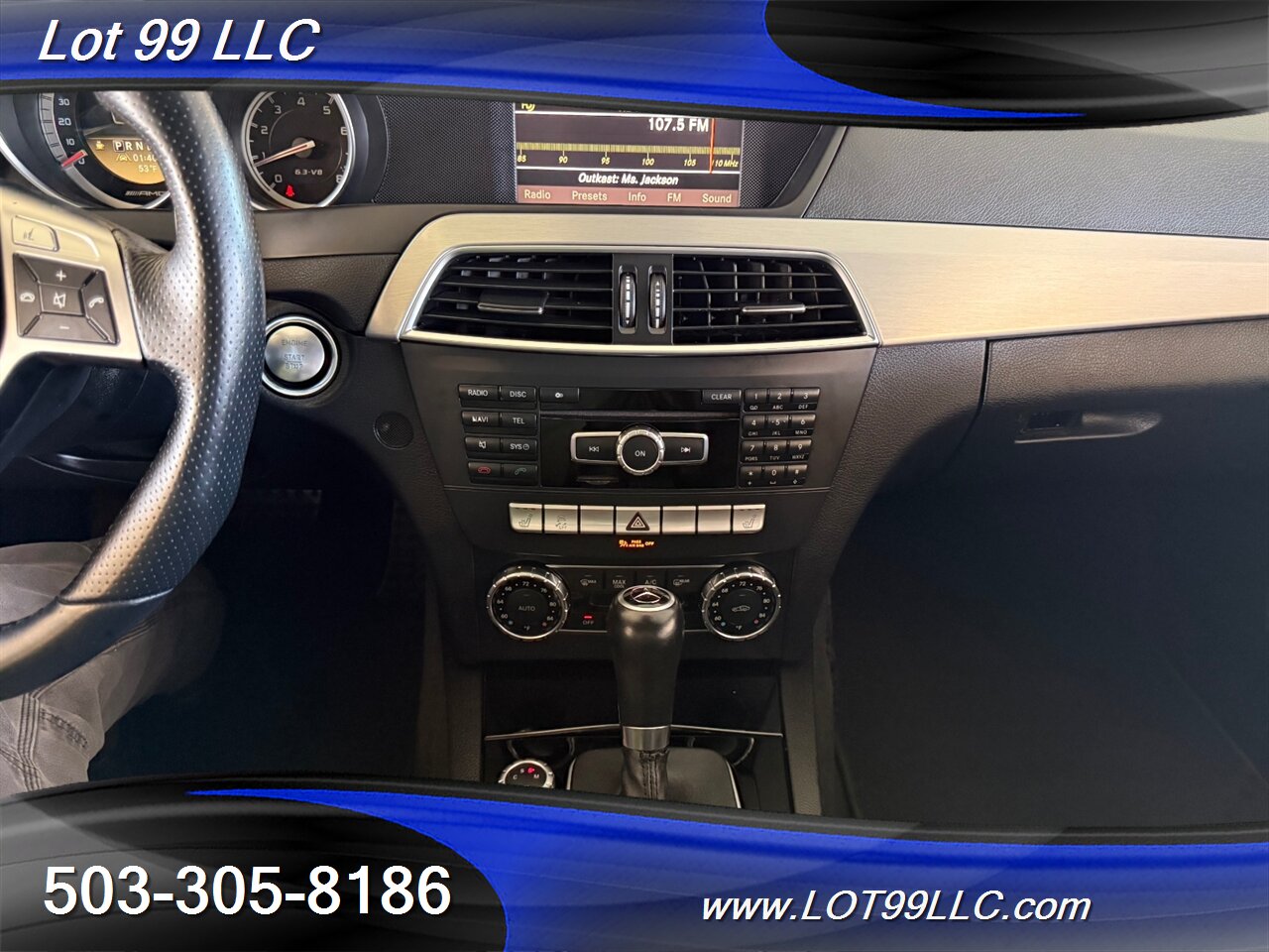 2012 Mercedes-Benz C63 AMG Coupe 111k *6.2L V8 451HP *  Panorama Roof Clean Title Service History - Photo 50 - Milwaukie, OR 97267