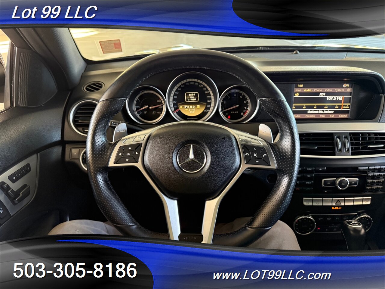 2012 Mercedes-Benz C63 AMG Coupe 111k *6.2L V8 451HP *  Panorama Roof Clean Title Service History - Photo 12 - Milwaukie, OR 97267