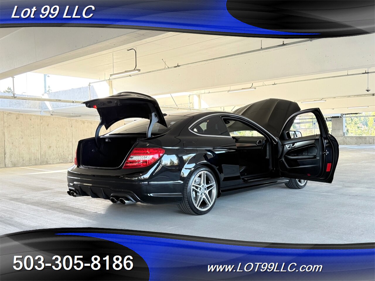 2012 Mercedes-Benz C63 AMG Coupe 111k *6.2L V8 451HP *  Panorama Roof Clean Title Service History - Photo 32 - Milwaukie, OR 97267