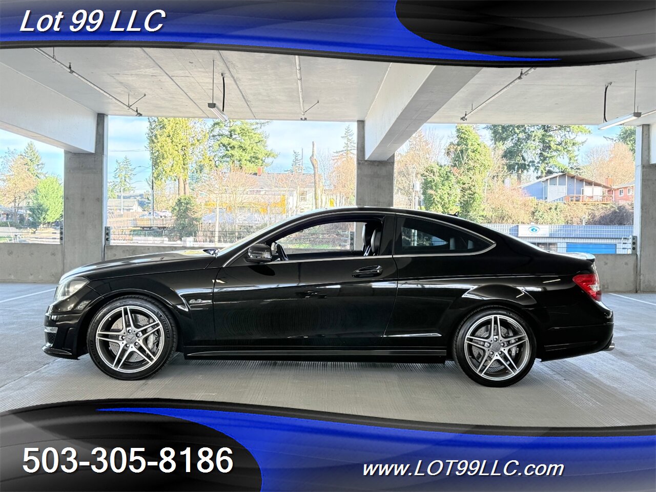 2012 Mercedes-Benz C63 AMG Coupe 111k *6.2L V8 451HP *  Panorama Roof Clean Title Service History - Photo 1 - Milwaukie, OR 97267