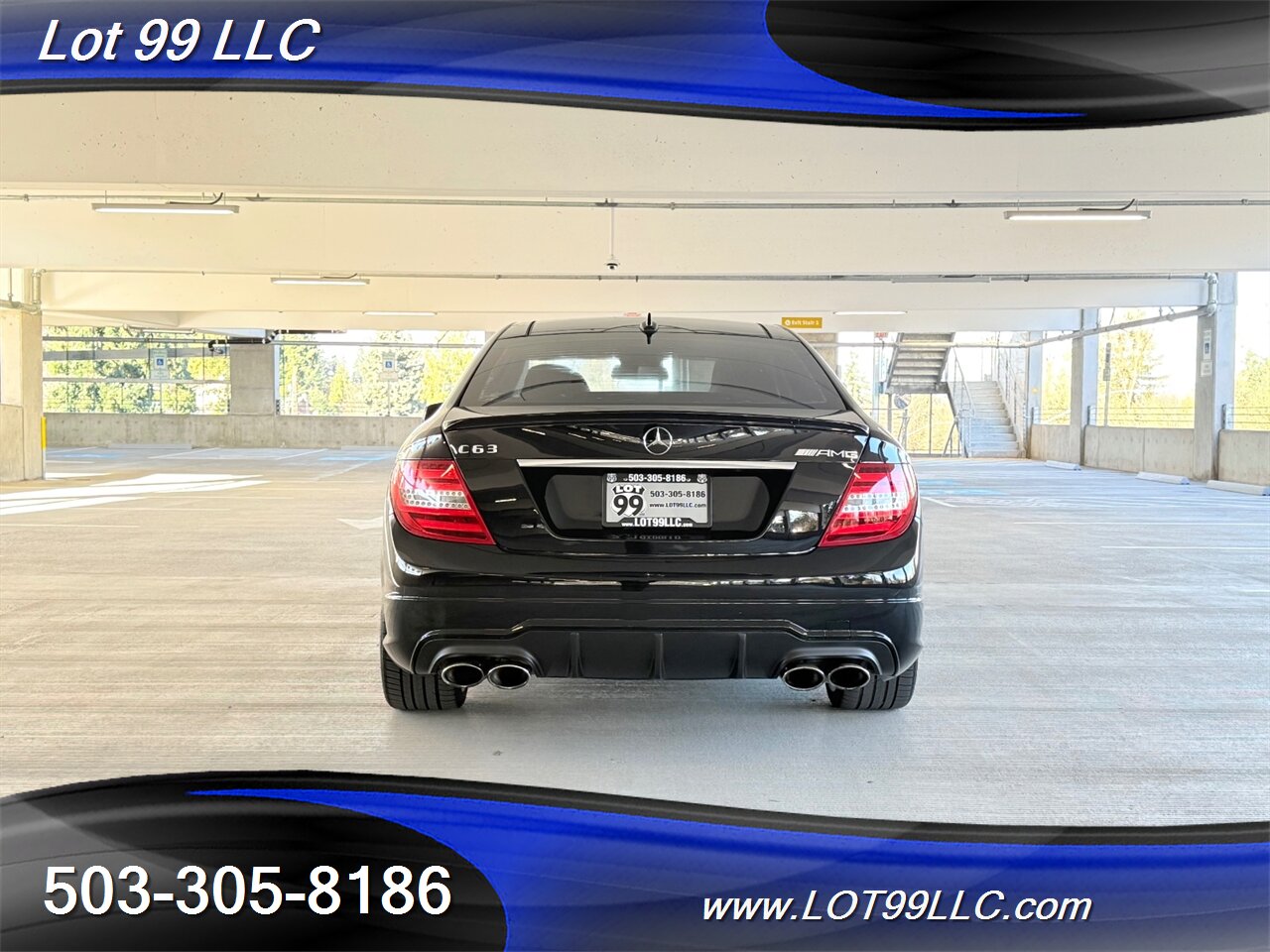 2012 Mercedes-Benz C63 AMG Coupe 111k *6.2L V8 451HP *  Panorama Roof Clean Title Service History - Photo 9 - Milwaukie, OR 97267