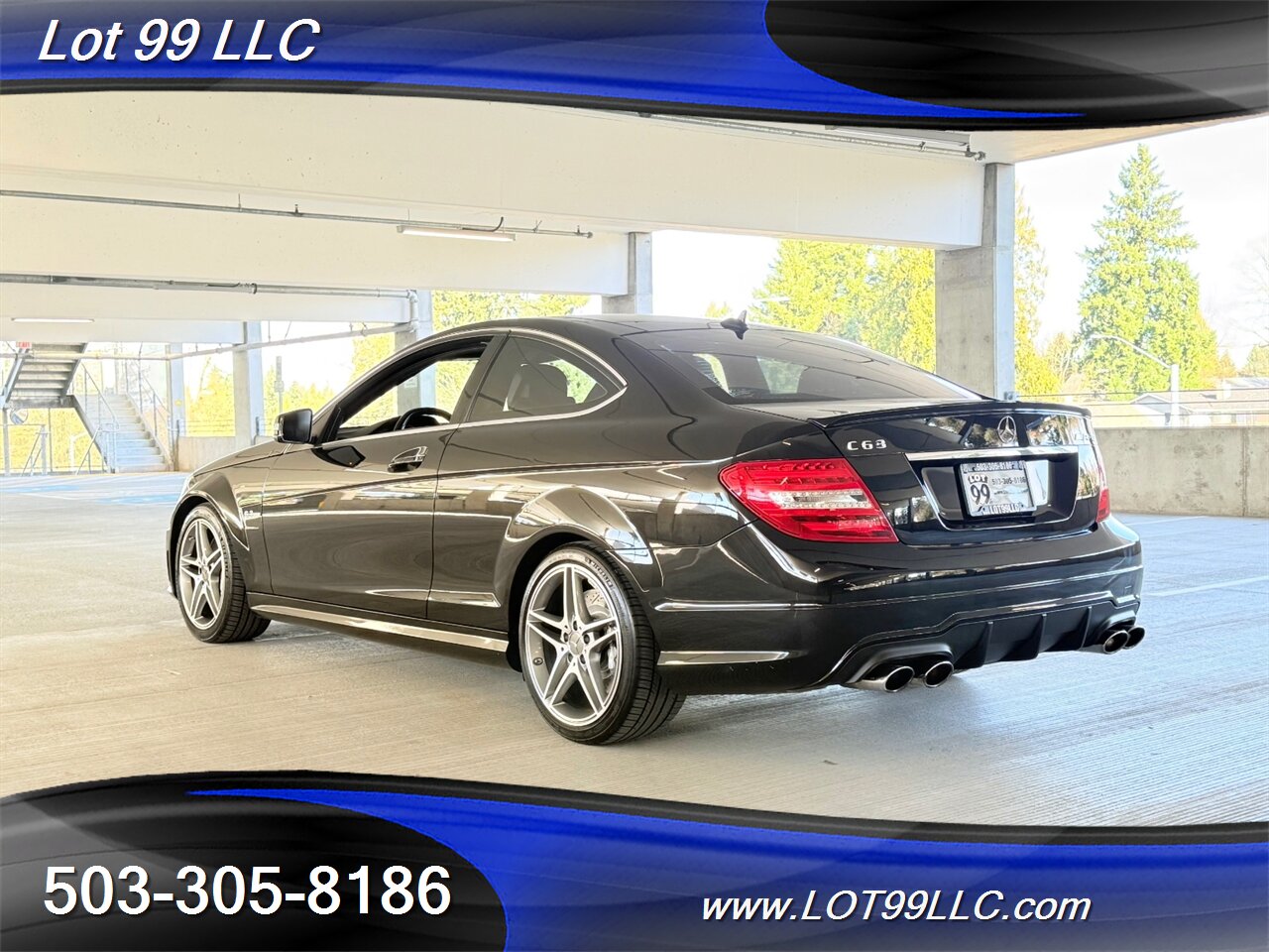 2012 Mercedes-Benz C63 AMG Coupe 111k *6.2L V8 451HP *  Panorama Roof Clean Title Service History - Photo 10 - Milwaukie, OR 97267