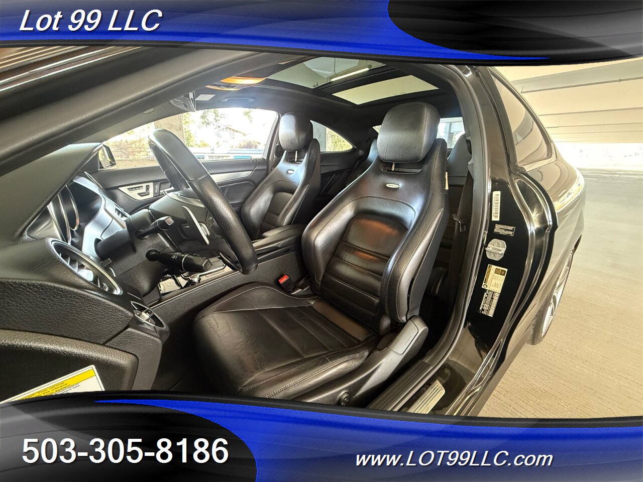 2012 Mercedes-Benz C63 AMG Coupe 111k *6.2L V8 451HP *  Panorama Roof Clean Title Service History - Photo 3 - Milwaukie, OR 97267
