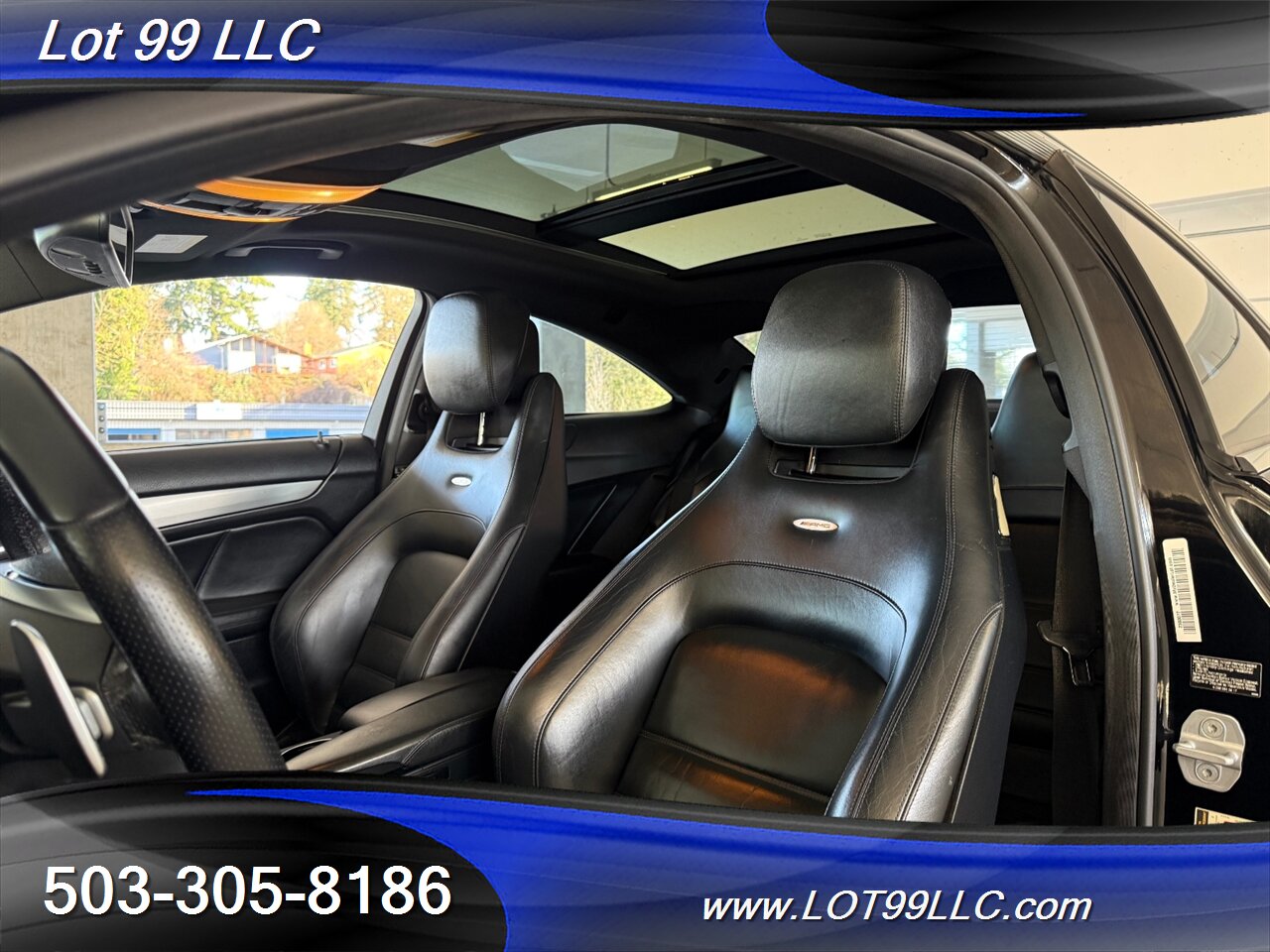 2012 Mercedes-Benz C63 AMG Coupe 111k *6.2L V8 451HP *  Panorama Roof Clean Title Service History - Photo 38 - Milwaukie, OR 97267