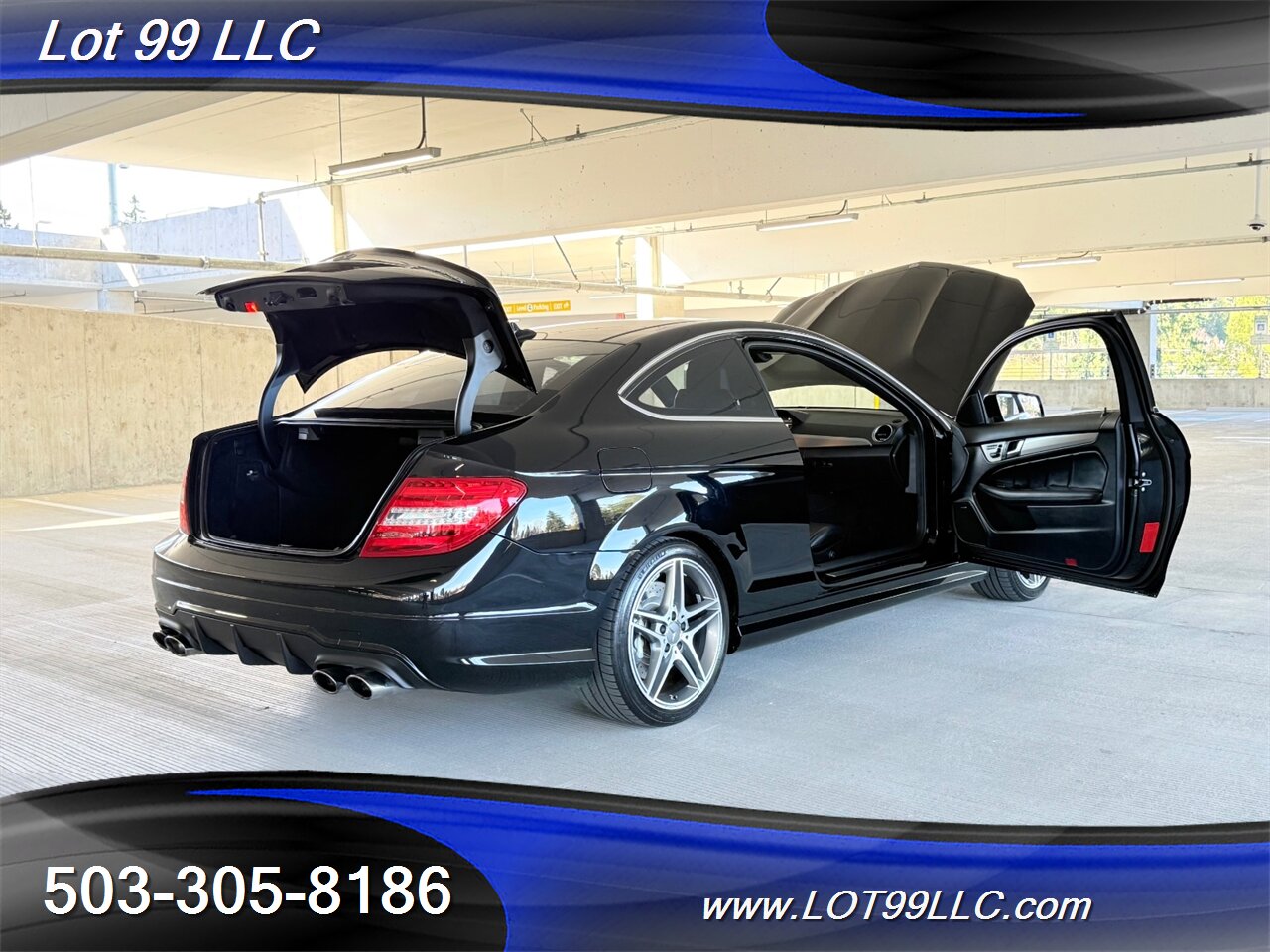 2012 Mercedes-Benz C63 AMG Coupe 111k *6.2L V8 451HP *  Panorama Roof Clean Title Service History - Photo 30 - Milwaukie, OR 97267