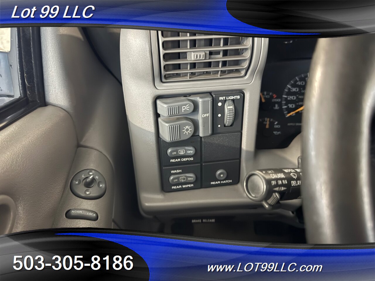 1996 Chevrolet Blazer LT 4x4 116k Miles 2-Owner Leather 4.3L V6  Great Service History Clean Title No Accidents No Rust - Photo 12 - Milwaukie, OR 97267