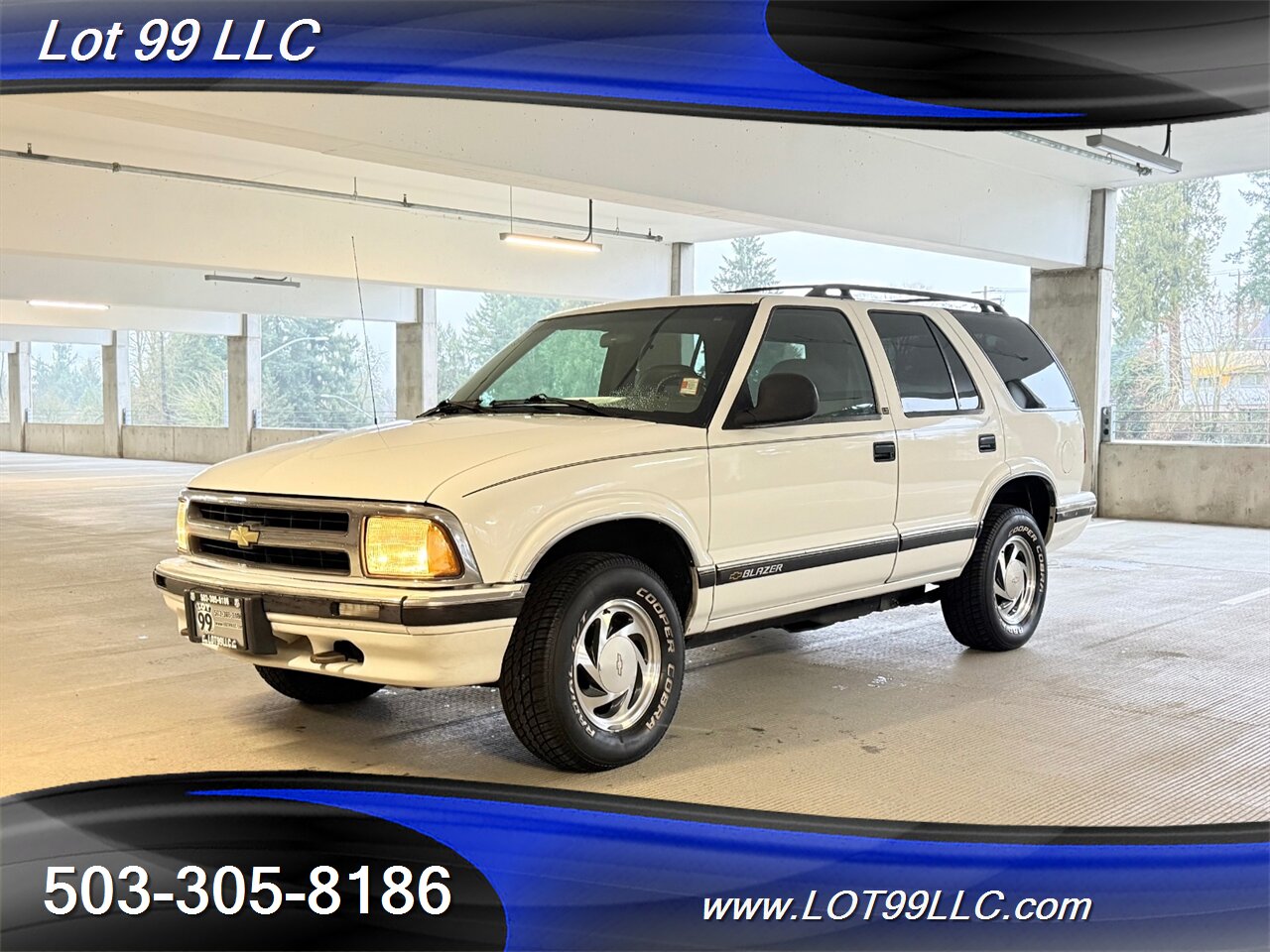 1996 Chevrolet Blazer LT 4x4 116k Miles 2-Owner Leather 4.3L V6  Great Service History Clean Title No Accidents No Rust - Photo 3 - Milwaukie, OR 97267
