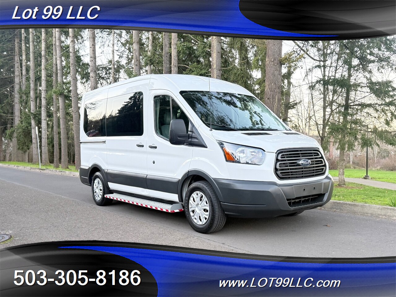 2018 Ford Transit MID Roof ** 54k ** WHEELCHAIR VAN** 5 Passenger  34 " BraunAbility Rear Lift 1-Owner Service History - Photo 9 - Milwaukie, OR 97267