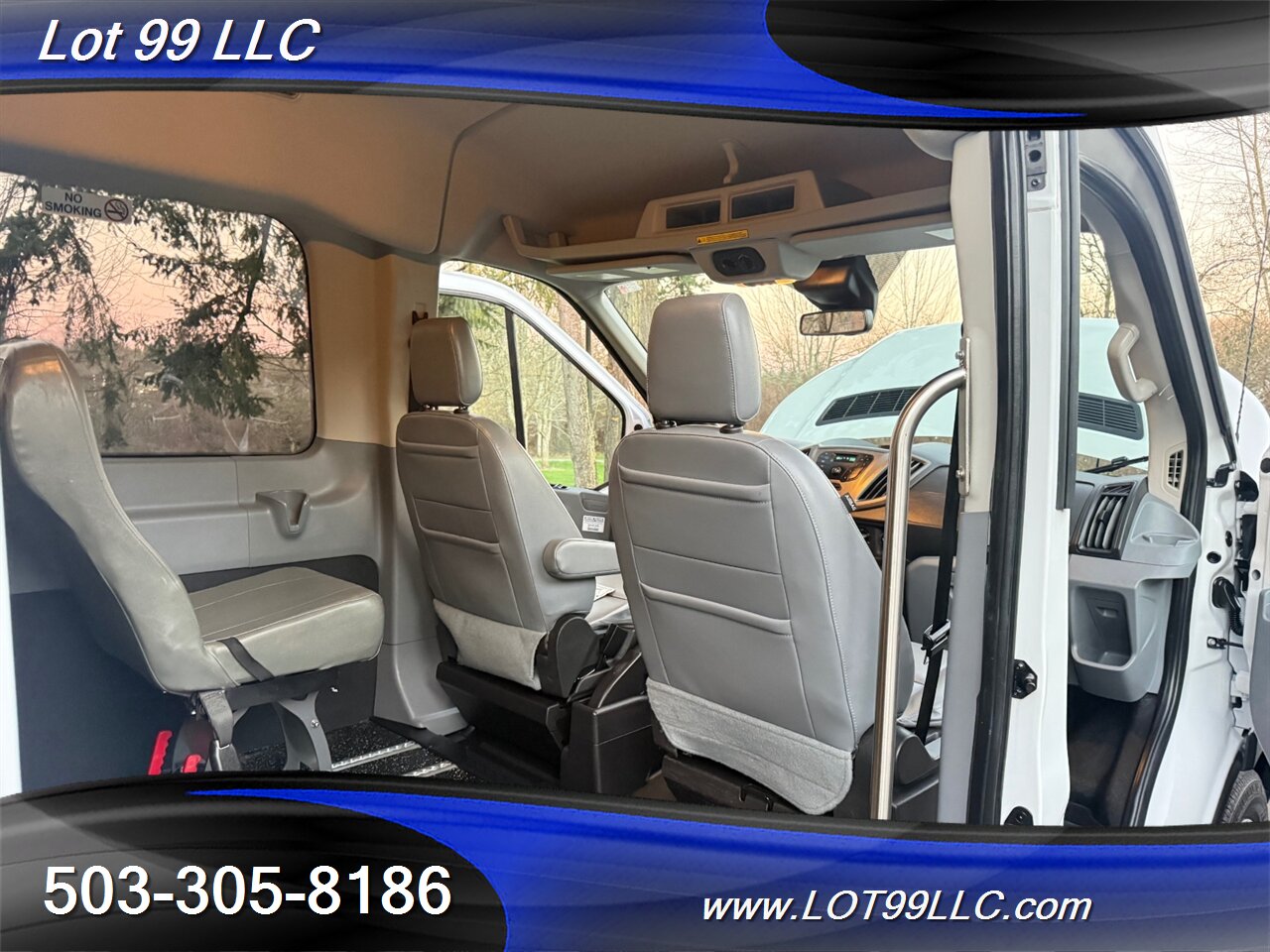 2018 Ford Transit MID Roof ** 54k ** WHEELCHAIR VAN** 5 Passenger  34 " BraunAbility Rear Lift 1-Owner Service History - Photo 23 - Milwaukie, OR 97267