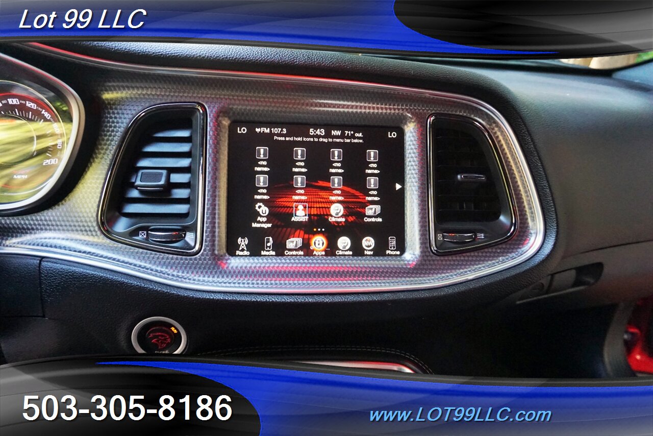 2015 Dodge Challenger SRT Hellcat SUPERCHARGED 6 Speed MANUL GPS  20S   - Photo 18 - Milwaukie, OR 97267