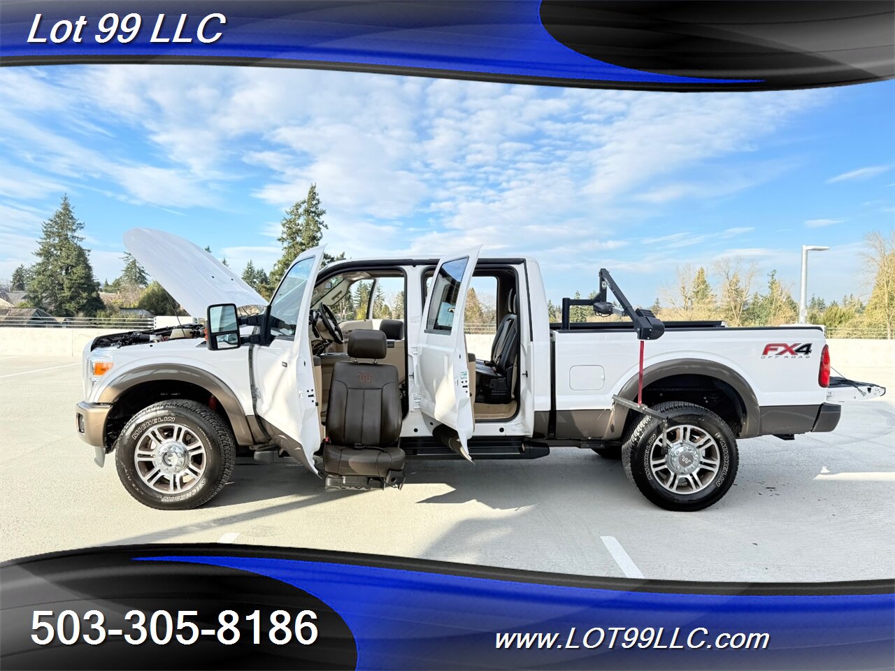 2015 Ford F-350 4x4 103k King Ranch FX4 Diesel 6.7L *WHEELCHAIR*  WHEELCHAIR LIFT and Accessibility Seats - Photo 23 - Milwaukie, OR 97267