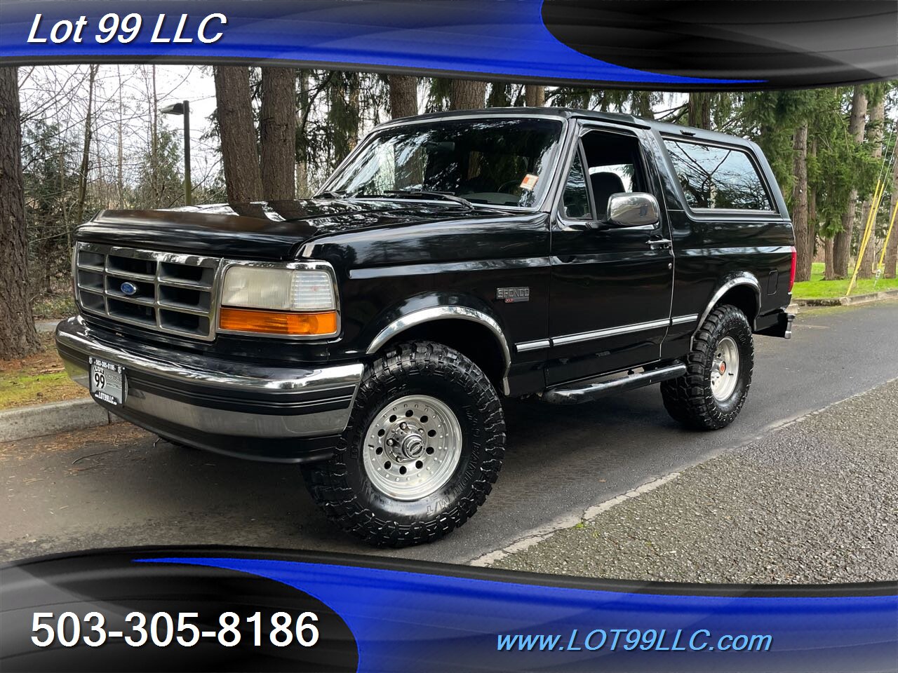 1993 Ford Bronco XLT 4x4 5.8L V8 New 33 " Tires and Carpet KIT   - Photo 2 - Milwaukie, OR 97267