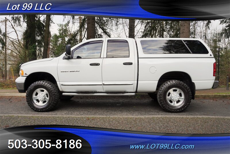 2004 Dodge Ram 3500 Laramie 5.9L Cummins 111K Leather Canopy NO RUST  