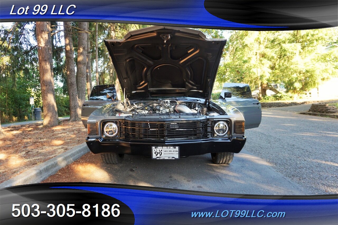 1971 Chevrolet Chevelle SUPERCHARGED 6 SPEED MANUAL RESTOMOD PRO TOURING   - Photo 43 - Milwaukie, OR 97267
