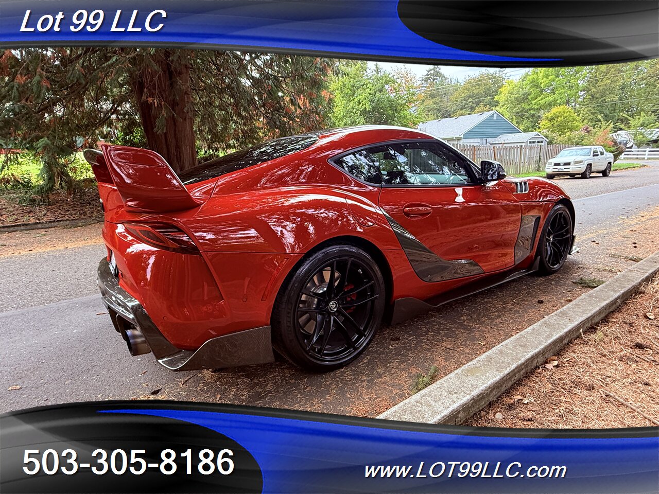 2020 Toyota Supra GR Launch Edition Carbon Fiber BodyKit ecutek Tune  HKS Exhaust Carbon Hood-Steering Wheel - Photo 32 - Milwaukie, OR 97267