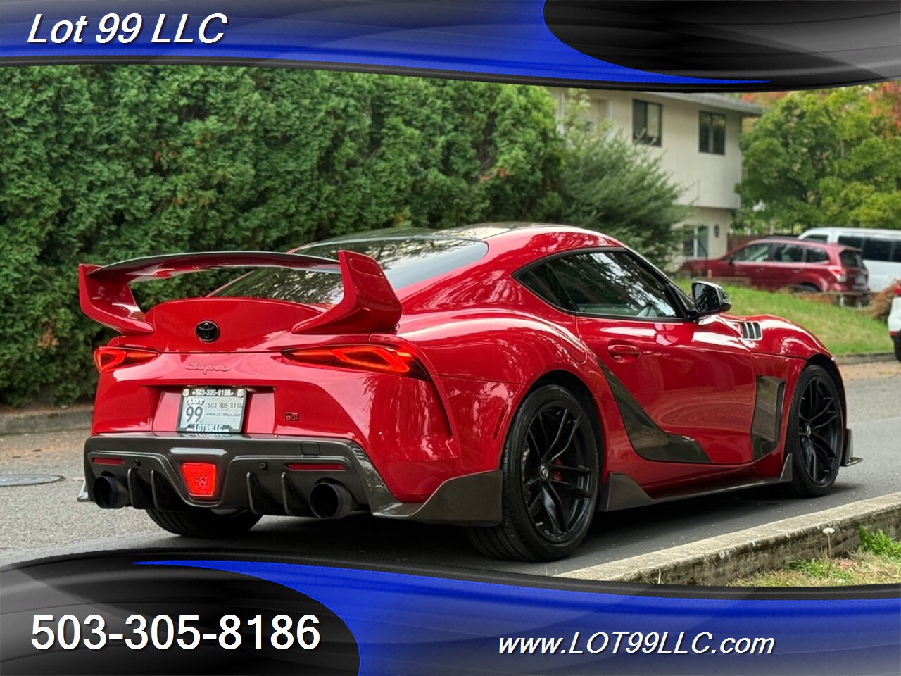2020 Toyota Supra GR Launch Edition Carbon Fiber BodyKit ecutek Tune  HKS Exhaust Carbon Hood-Steering Wheel - Photo 87 - Milwaukie, OR 97267