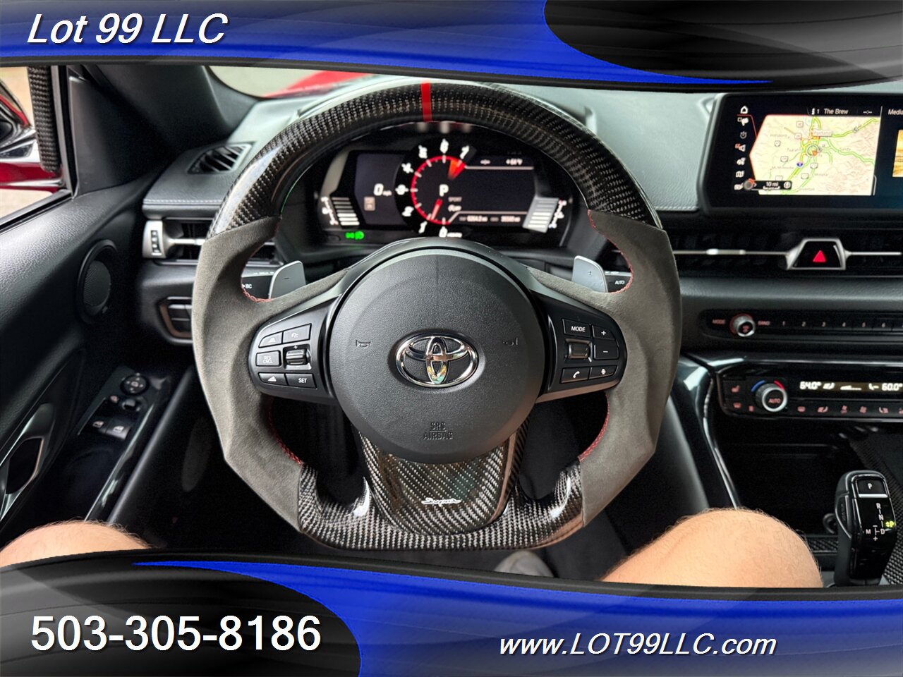 2020 Toyota Supra GR Launch Edition Carbon Fiber BodyKit ecutek Tune  HKS Exhaust Carbon Hood-Steering Wheel - Photo 105 - Milwaukie, OR 97267