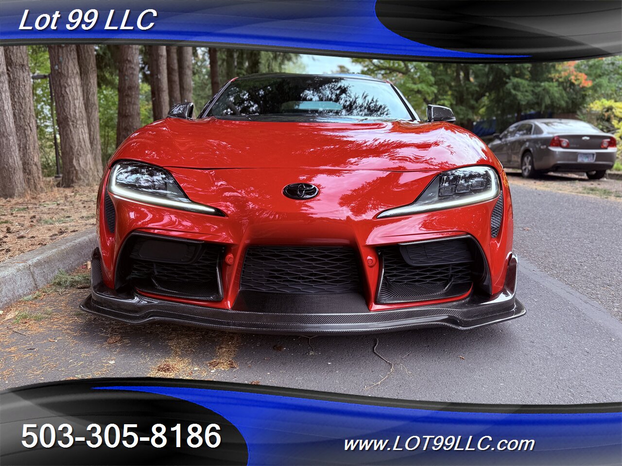 2020 Toyota Supra GR Launch Edition Carbon Fiber BodyKit ecutek Tune  HKS Exhaust Carbon Hood-Steering Wheel - Photo 28 - Milwaukie, OR 97267