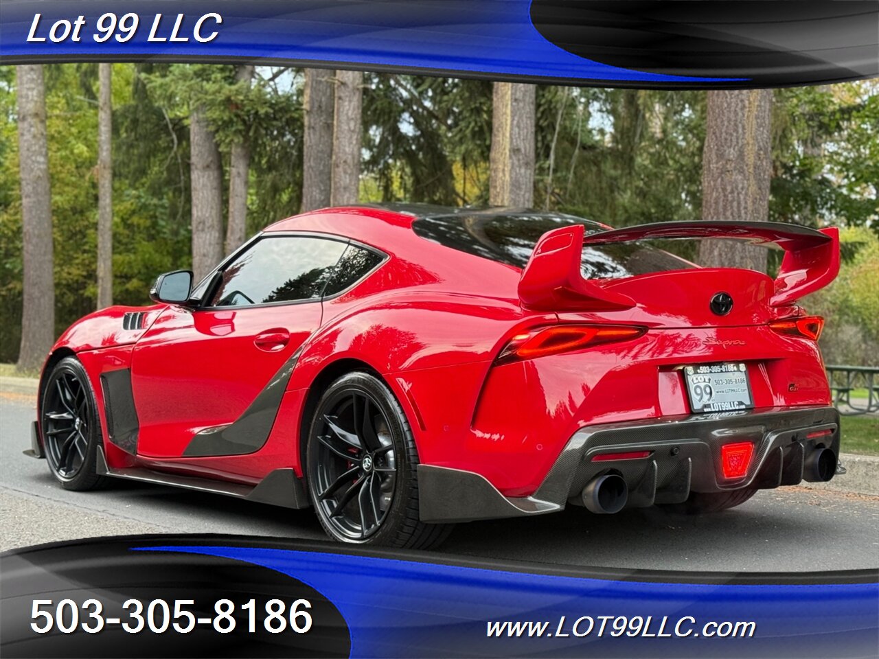 2020 Toyota Supra GR Launch Edition Carbon Fiber BodyKit ecutek Tune  HKS Exhaust Carbon Hood-Steering Wheel - Photo 90 - Milwaukie, OR 97267