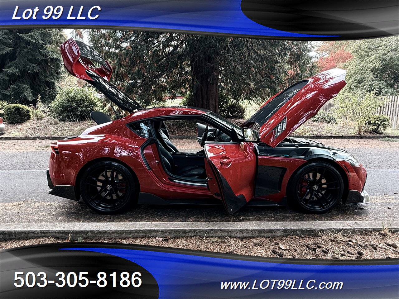 2020 Toyota Supra GR Launch Edition Carbon Fiber BodyKit ecutek Tune  HKS Exhaust Carbon Hood-Steering Wheel - Photo 70 - Milwaukie, OR 97267