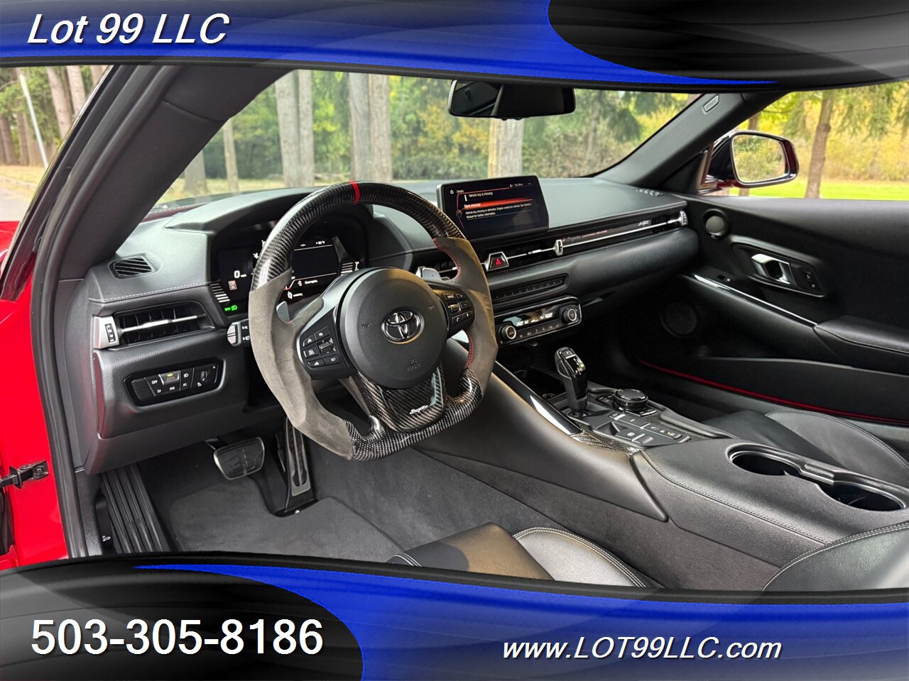 2020 Toyota Supra GR Launch Edition Carbon Fiber BodyKit ecutek Tune  HKS Exhaust Carbon Hood-Steering Wheel - Photo 99 - Milwaukie, OR 97267