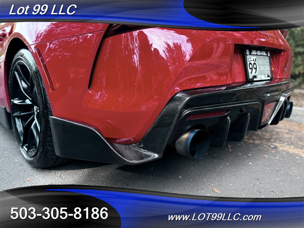 2020 Toyota Supra GR Launch Edition Carbon Fiber BodyKit ecutek Tune  HKS Exhaust Carbon Hood-Steering Wheel - Photo 60 - Milwaukie, OR 97267