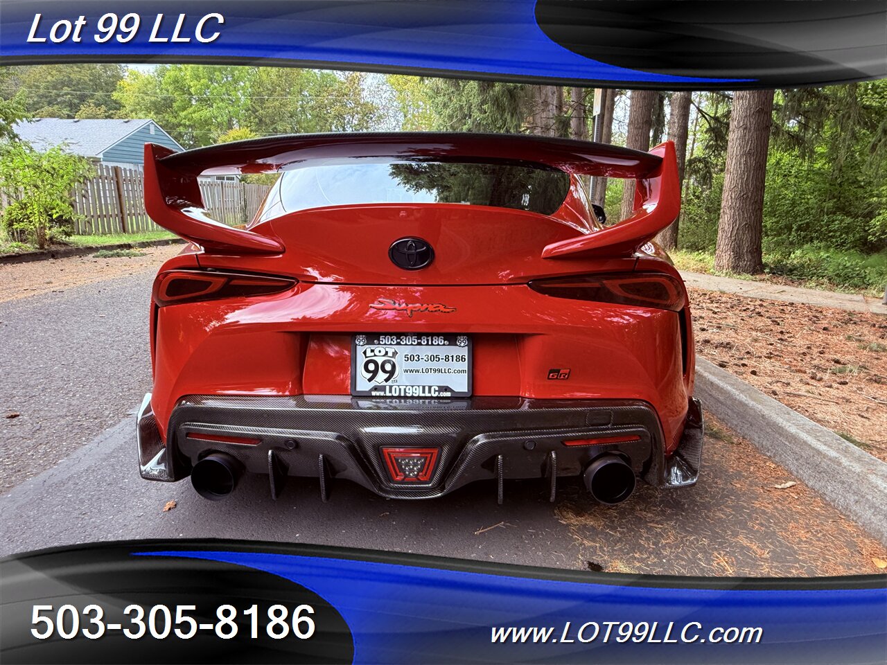 2020 Toyota Supra GR Launch Edition Carbon Fiber BodyKit ecutek Tune  HKS Exhaust Carbon Hood-Steering Wheel - Photo 33 - Milwaukie, OR 97267