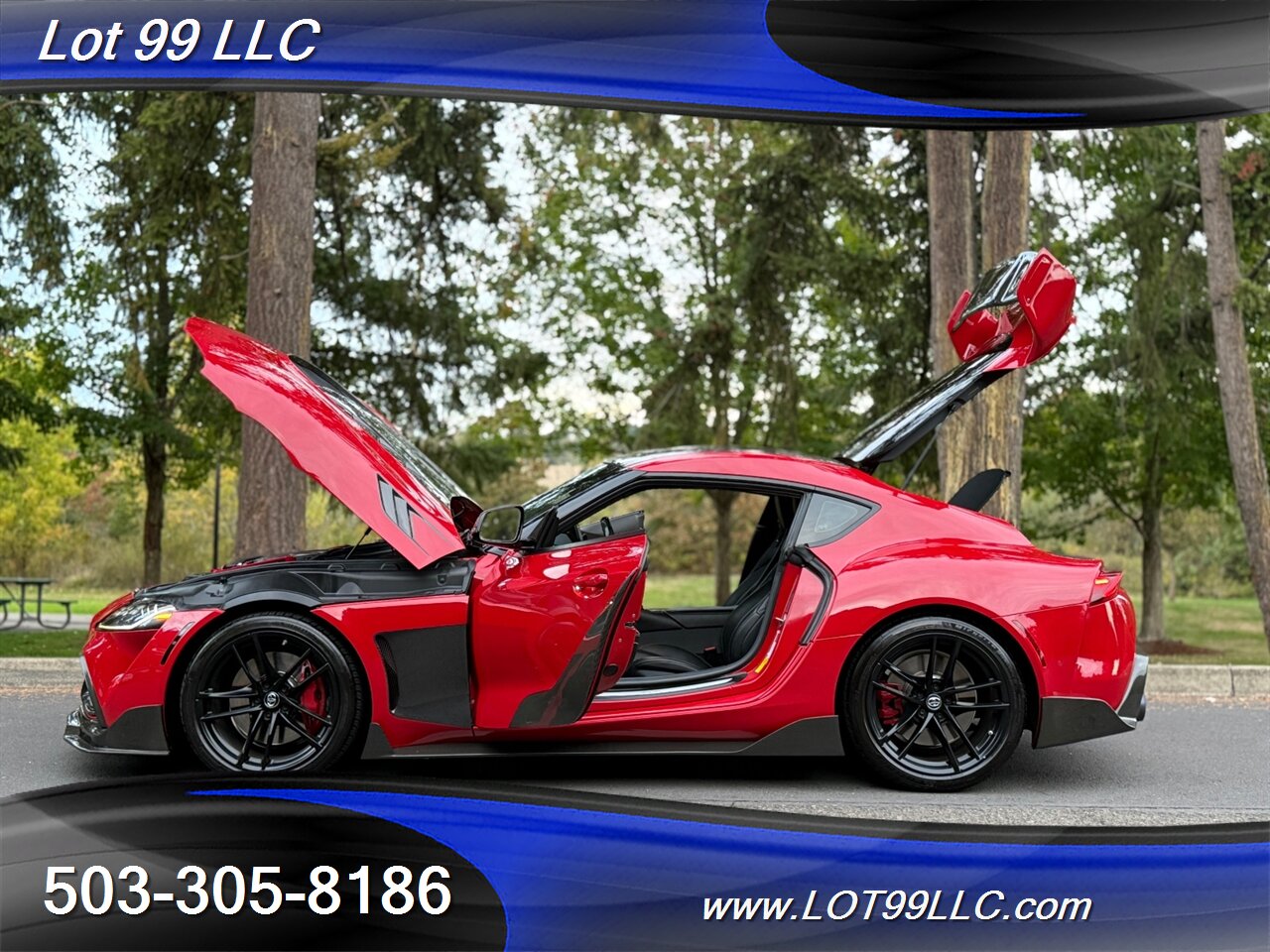 2020 Toyota Supra GR Launch Edition Carbon Fiber BodyKit ecutek Tune  HKS Exhaust Carbon Hood-Steering Wheel - Photo 118 - Milwaukie, OR 97267