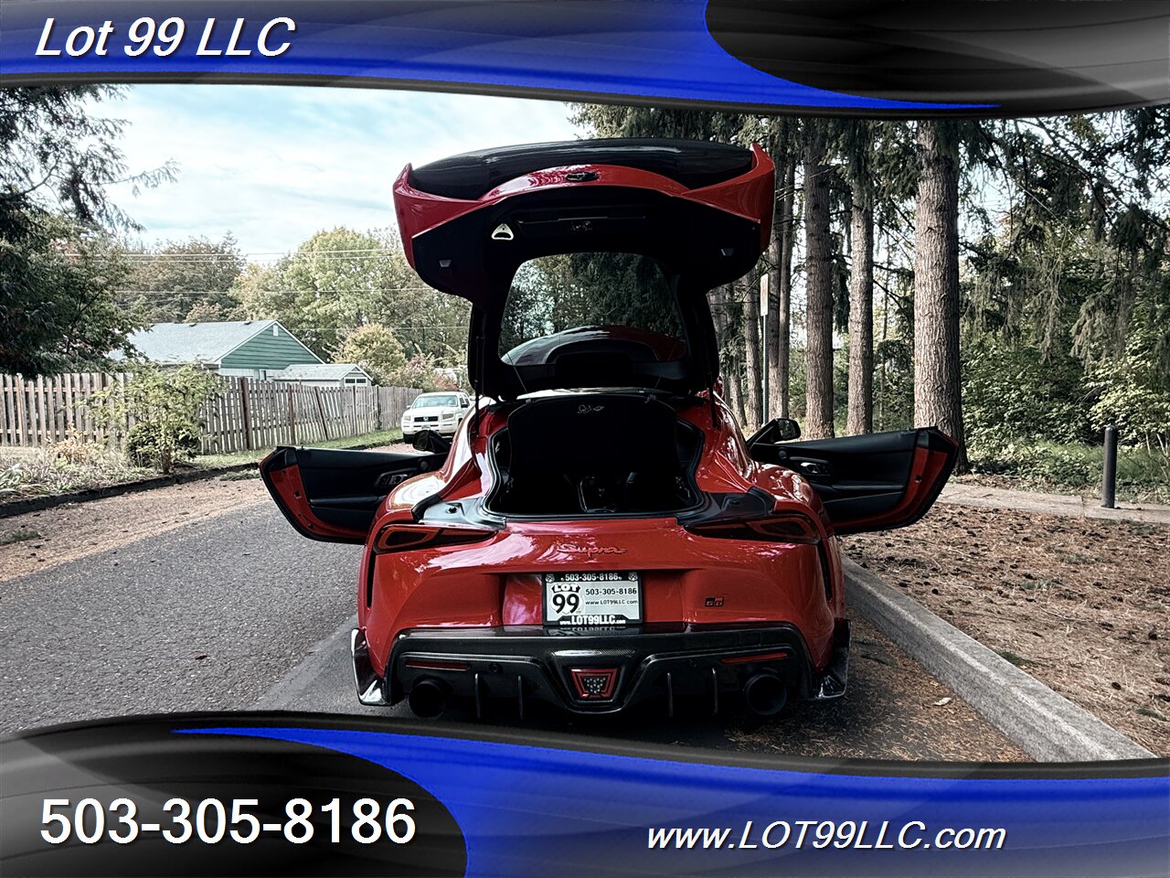 2020 Toyota Supra GR Launch Edition Carbon Fiber BodyKit ecutek Tune  HKS Exhaust Carbon Hood-Steering Wheel - Photo 71 - Milwaukie, OR 97267