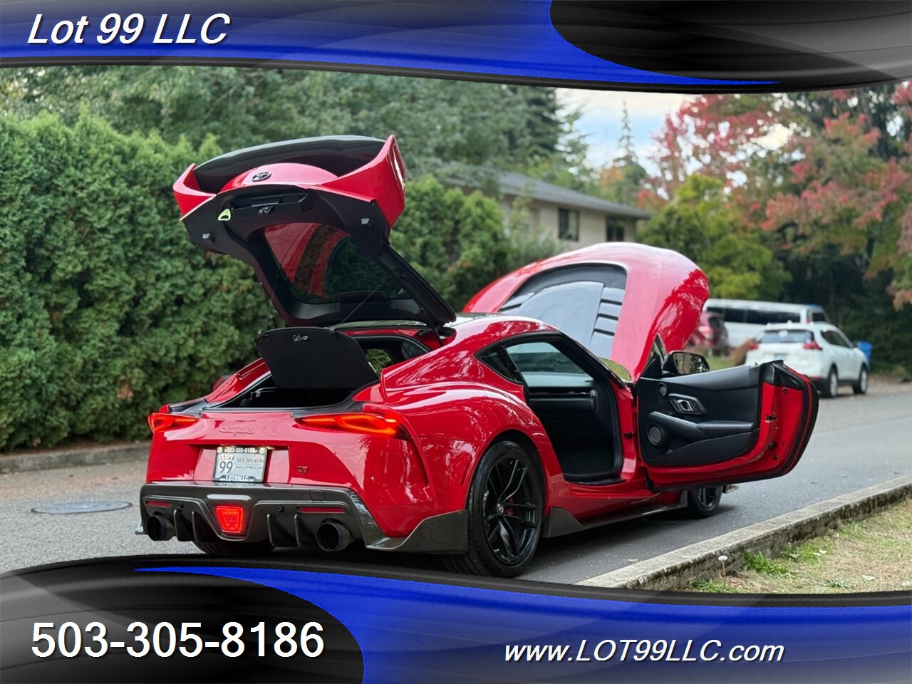 2020 Toyota Supra GR Launch Edition Carbon Fiber BodyKit ecutek Tune  HKS Exhaust Carbon Hood-Steering Wheel - Photo 133 - Milwaukie, OR 97267