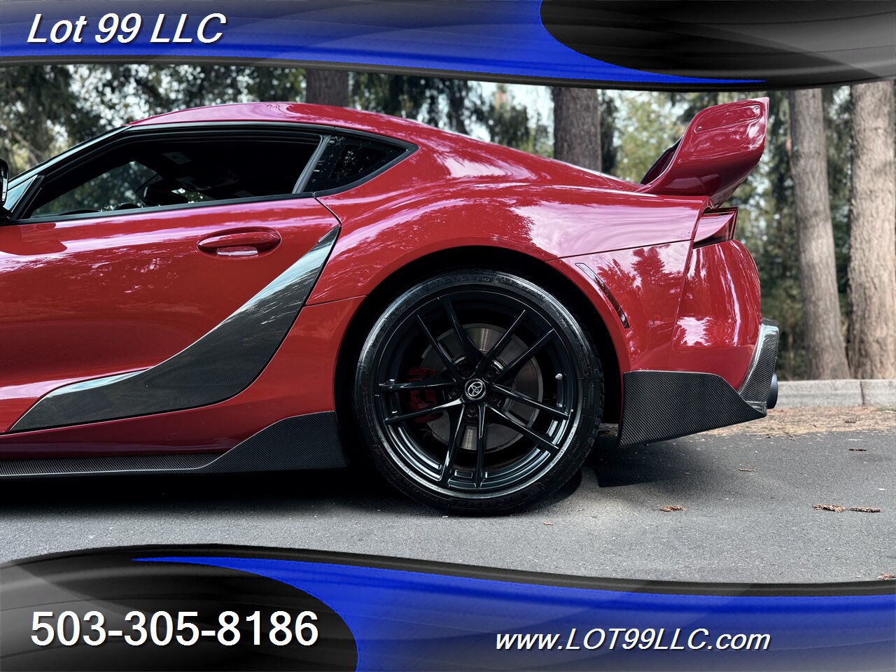 2020 Toyota Supra GR Launch Edition Carbon Fiber BodyKit ecutek Tune  HKS Exhaust Carbon Hood-Steering Wheel - Photo 8 - Milwaukie, OR 97267