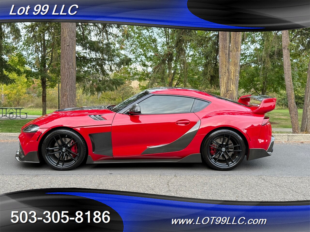 2020 Toyota Supra GR Launch Edition Carbon Fiber BodyKit ecutek Tune  HKS Exhaust Carbon Hood-Steering Wheel - Photo 78 - Milwaukie, OR 97267