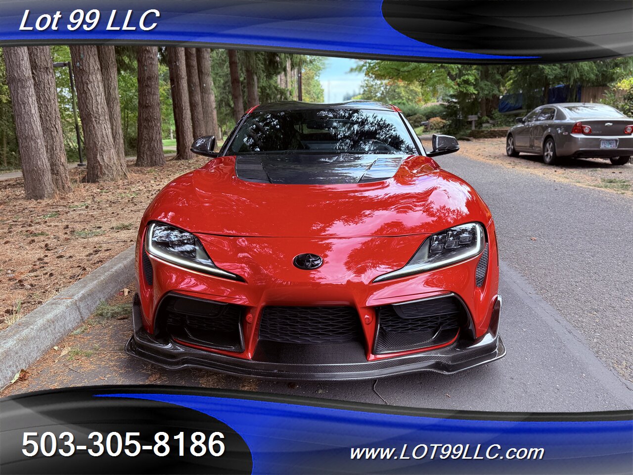 2020 Toyota Supra GR Launch Edition Carbon Fiber BodyKit ecutek Tune  HKS Exhaust Carbon Hood-Steering Wheel - Photo 29 - Milwaukie, OR 97267