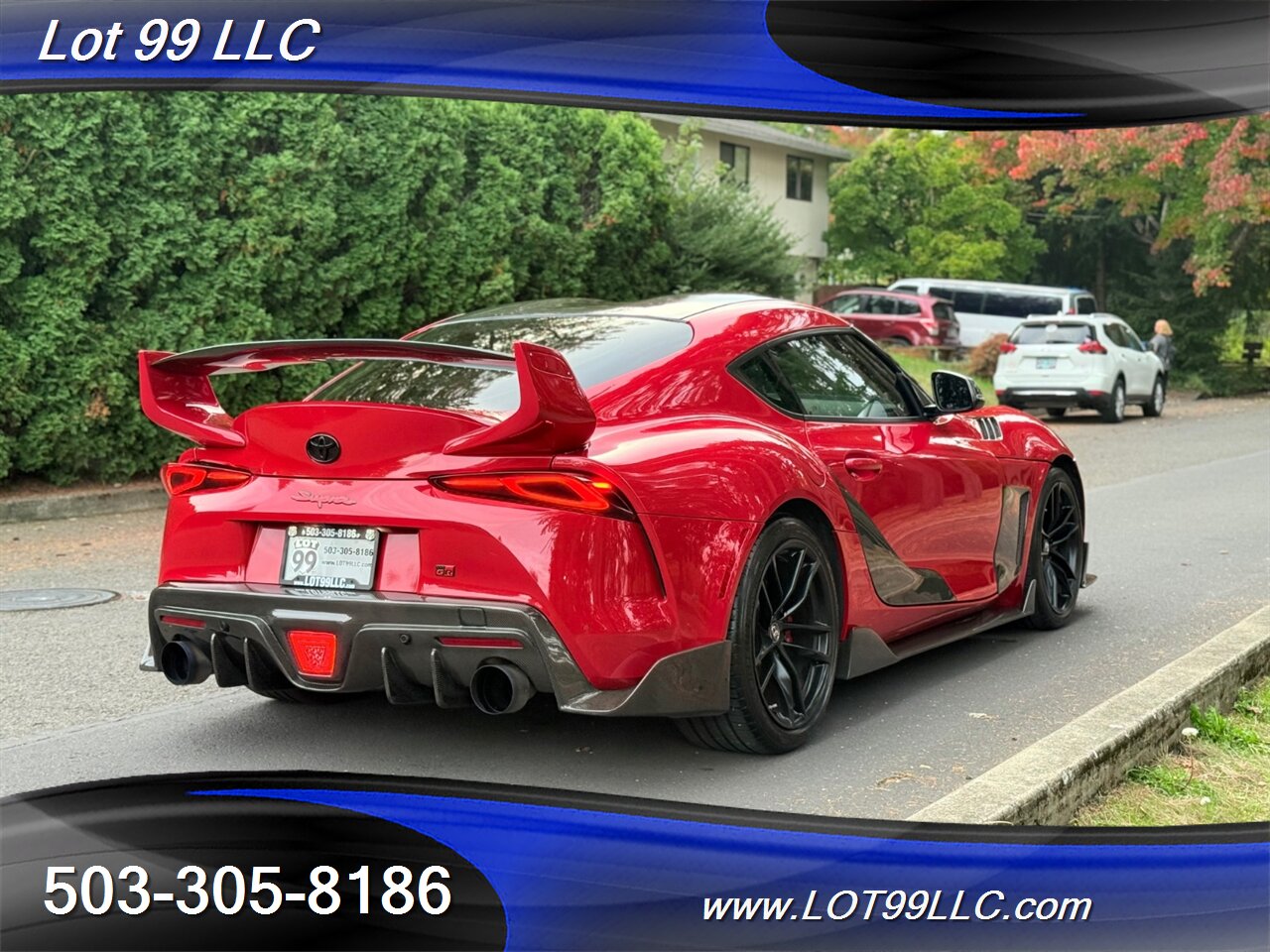 2020 Toyota Supra GR Launch Edition Carbon Fiber BodyKit ecutek Tune  HKS Exhaust Carbon Hood-Steering Wheel - Photo 86 - Milwaukie, OR 97267